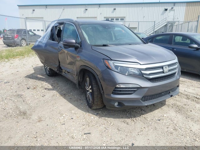 12658962 :رقم المزاد ، 5FNYF6H72GB508780 vin ، 2016 Honda Pilot Exln مزاد بيع