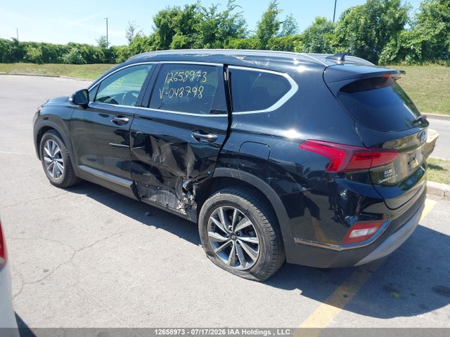 12658973 :رقم المزاد ، 5NMS3CAA7KH048798 vin ، 2019 Hyundai Santa Fe Sel/sel Plus مزاد بيع