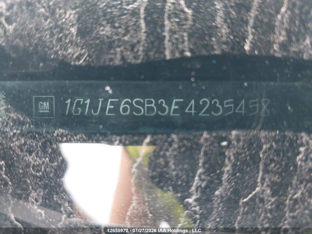 1G1JE6SB3E4235458 Chevrolet SONIC LTZ