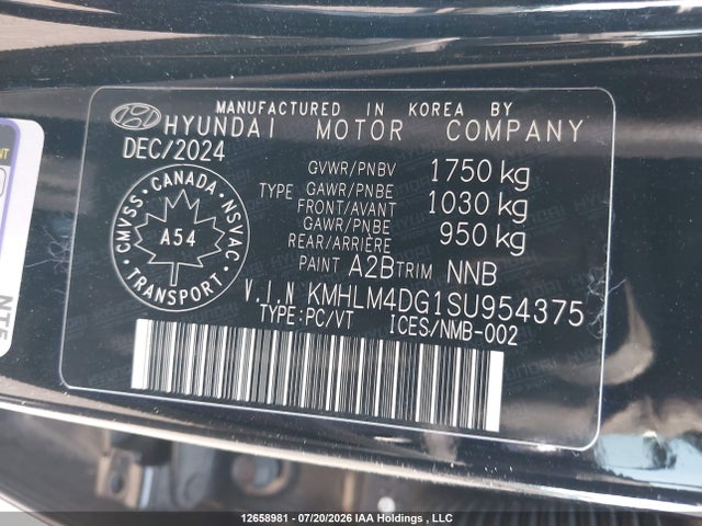 Hyundai Elantra Essential 2025 KMHLM4DG1SU954375 Image 9