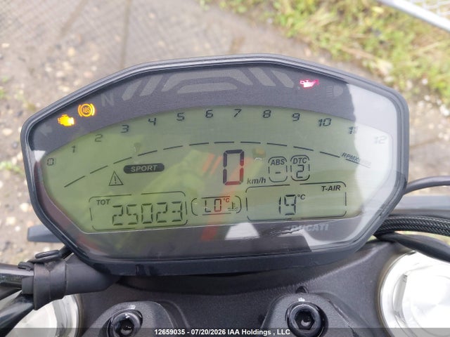 Продажа на аукционе авто 2016 Ducati Monster 821, vin: ZDM1RBTS1GB019064, номер лота: 12659035