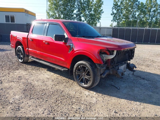 12659081 :رقم المزاد ، 1FTFW1E80MKE10160 vin ، 2021 Ford F150 Supercrew مزاد بيع