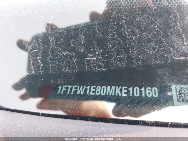 12659081 :رقم المزاد ، 1FTFW1E80MKE10160 vin ، 2021 Ford F150 Supercrew مزاد بيع