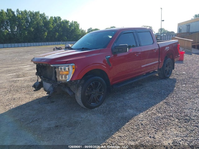 12659081 :رقم المزاد ، 1FTFW1E80MKE10160 vin ، 2021 Ford F150 Supercrew مزاد بيع