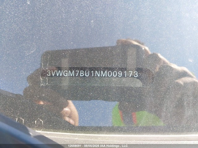 Aukcja sprzedaży 2022 Volkswagen Jetta Sel, vin: 3VWGM7BU1NM009173, numer aukcji: 12659091