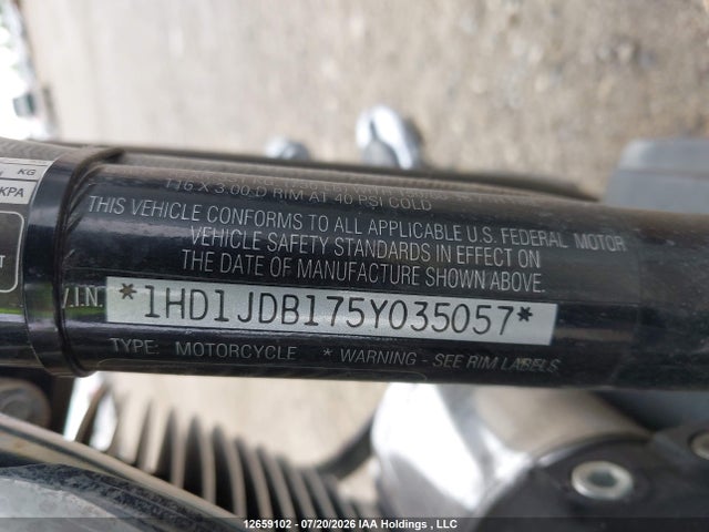 Aukcja sprzedaży 2005 Harley-davidson Flstni, vin: 1HD1JDB175Y035057, numer aukcji: 12659102