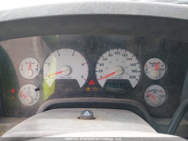 12659110 :رقم المزاد ، 1D7KS28CX6J169237 vin ، 2006 Dodge Ram 2500 St/slt مزاد بيع
