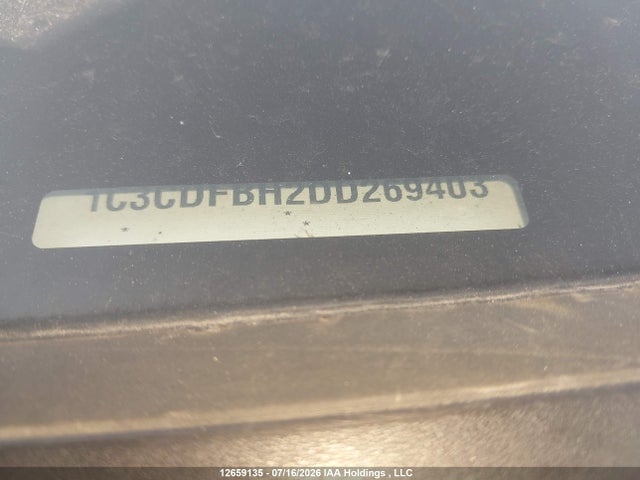 12659135 :رقم المزاد ، 1C3CDFBH2DD269403 vin ، 2013 Dodge Dart Sxt مزاد بيع