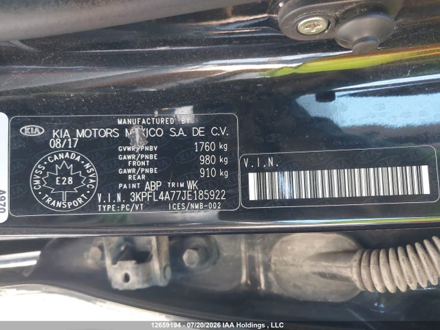 KIA Forte 2018 3KPFL4A77JE185922 Image 9