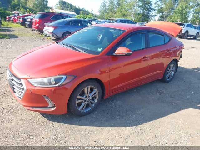 2017 Hyundai Elantra Gl მანქანა იყიდება აუქციონზე, vin: KMHD84LF9HU122583, აუქციონის ნომერი: 12659197