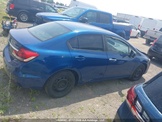 12659202 :رقم المزاد ، 2HGFB2F51EH022015 vin ، 2014 Honda Civic Ex مزاد بيع