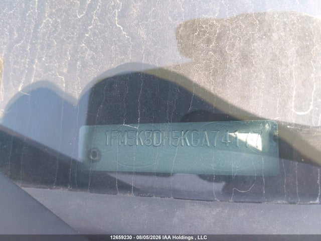 Aukcja sprzedaży 2019 Ford Explorer Xlt, vin: 1FM5K8DH5KGA74177, numer aukcji: 12659230
