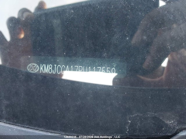 12659235 :رقم المزاد ، KM8JCCA17PU117559 vin ، 2023 Hyundai Tucson مزاد بيع