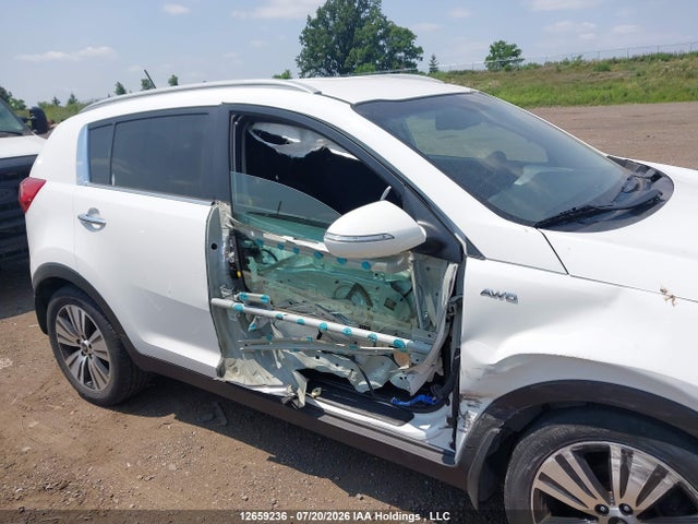 12659236 :رقم المزاد ، KNDPCCAC4G7818252 vin ، 2016 Kia Sportage Ex/sx مزاد بيع