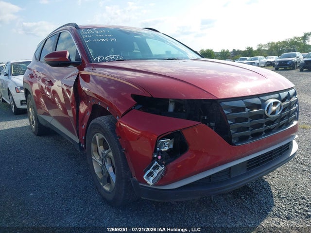 12659251 :رقم المزاد ، KM8JB3AE3NU048579 vin ، 2022 Hyundai Tucson Preferred Fwd مزاد بيع