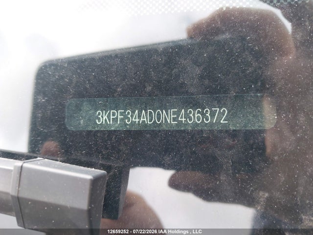 12659252 :رقم المزاد ، 3KPF34AD0NE436372 vin ، 2022 Kia Forte Ex/ex Premium/ex+/gt-line مزاد بيع