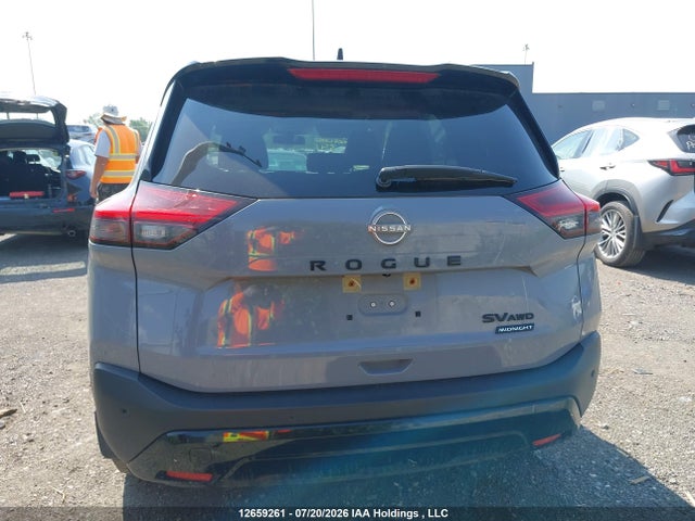 JN8BT3BB7PW182341 Nissan Rogue Sv Midnight Edition/sv Moonroof
