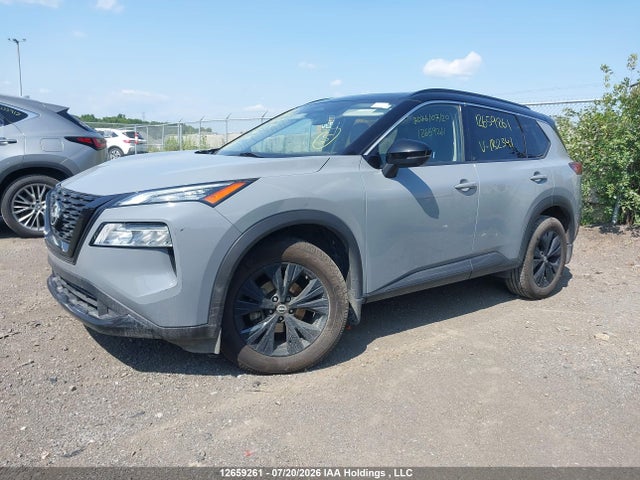 JN8BT3BB7PW182341 Nissan Rogue Sv Midnight Edition/sv Moonroof