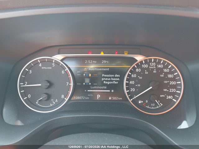 JN8BT3BB7PW182341 Nissan Rogue Sv Midnight Edition/sv Moonroof