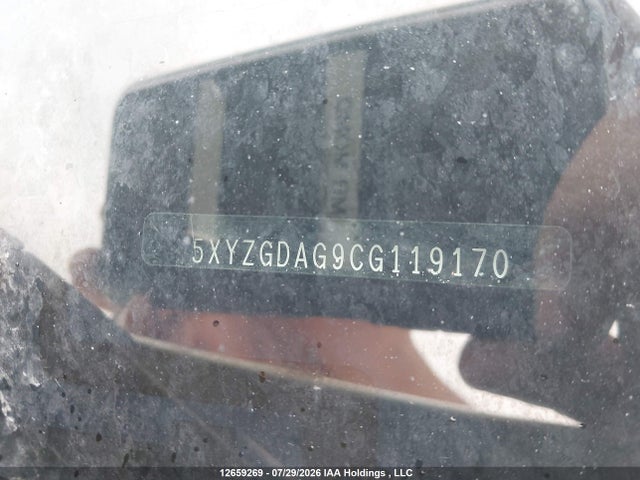 Продажа на аукционе авто 2012 Hyundai Santa Fe Gls, vin: 5XYZGDAG9CG119170, номер лота: 12659269