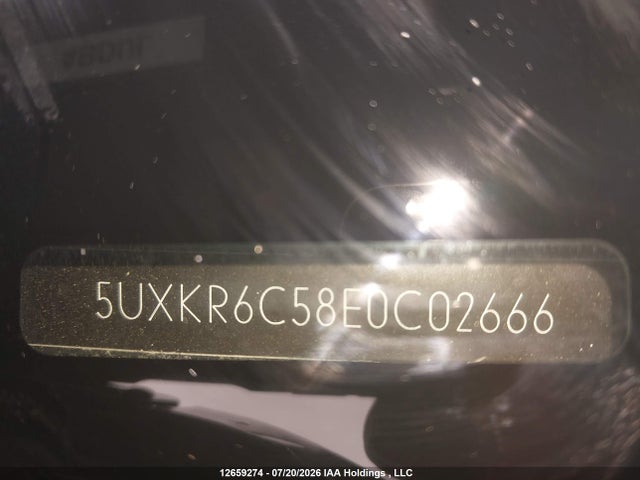 BMW X5 50i 2014 5UXKR6C58E0C02666 Image 9