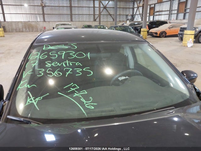 12659301 :رقم المزاد ، 3N1AB7AP6HY356735 vin ، 2017 Nissan Sentra S/sv/sr/sl مزاد بيع