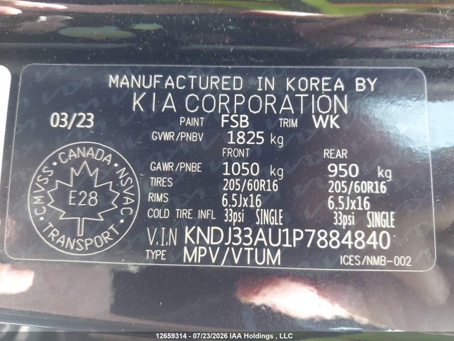 KIA Soul 2023 KNDJ33AU1P7884840 Image 9