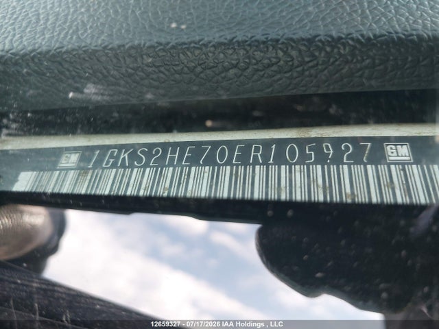 12659327 :رقم المزاد ، 1GKS2HE70ER105927 vin ، 2014 Gmc Yukon Xl K1500 Sle مزاد بيع
