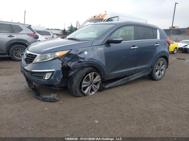 12659328 :رقم المزاد ، KNDPCCA61E7666731 vin ، 2014 Kia Sportage Sx مزاد بيع