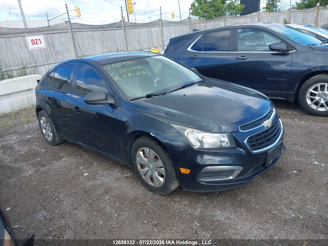 12659332 :رقم المزاد ، 1G1PL5SH8G7120046 vin ، 2016 Chevrolet Cruze Limited 2ls مزاد بيع
