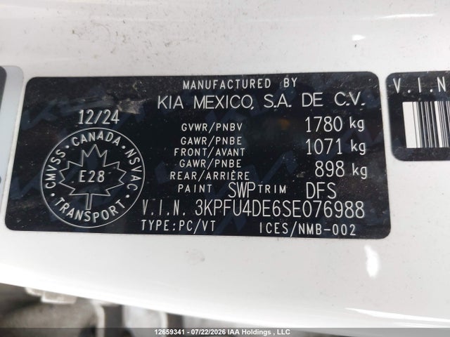 KIA K4 Ex 2025 3KPFU4DE6SE076988 Image 19