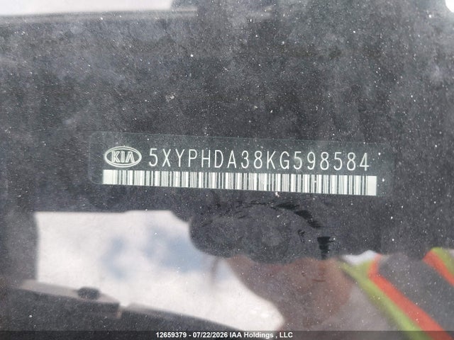 KIA Sorento 2.4l Ex 2019 5XYPHDA38KG598584 Image 17