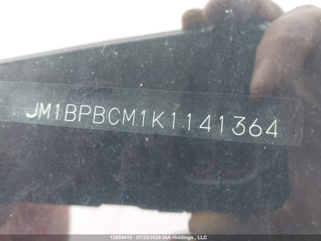 JM1BPBCM1K1141364 Mazda 3 Preferred Plus