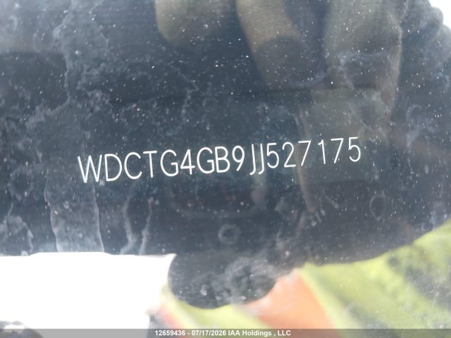 WDCTG4GB9JJ527175 Mercedes-Benz Gla 250 4matic