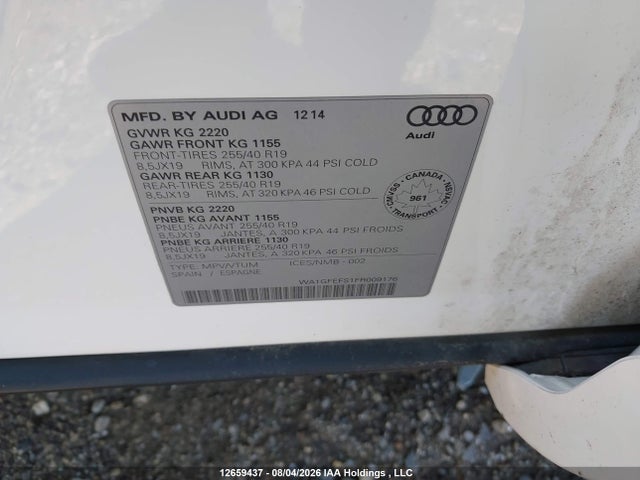 Audi Q3 Prestige 2015 WA1GFEFS1FR009176 Image 9