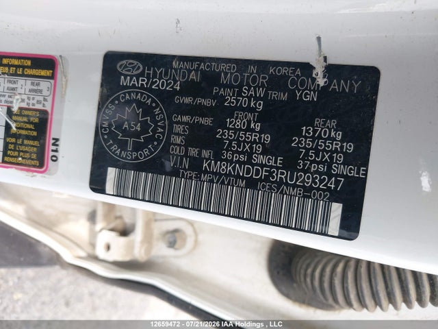 Hyundai Ioniq 5 Sel 2024 KM8KNDDF3RU293247 Image 9