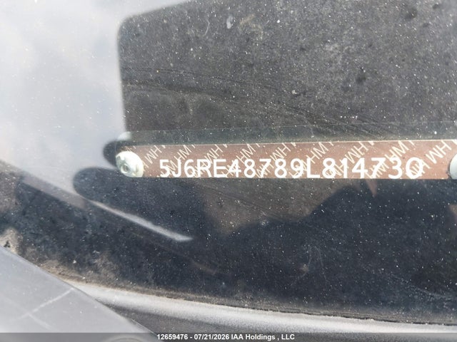Продаж на аукціоні авто 2009 Honda Cr-v Ex-l, vin: 5J6RE48789L814730, номер лоту: 12659476