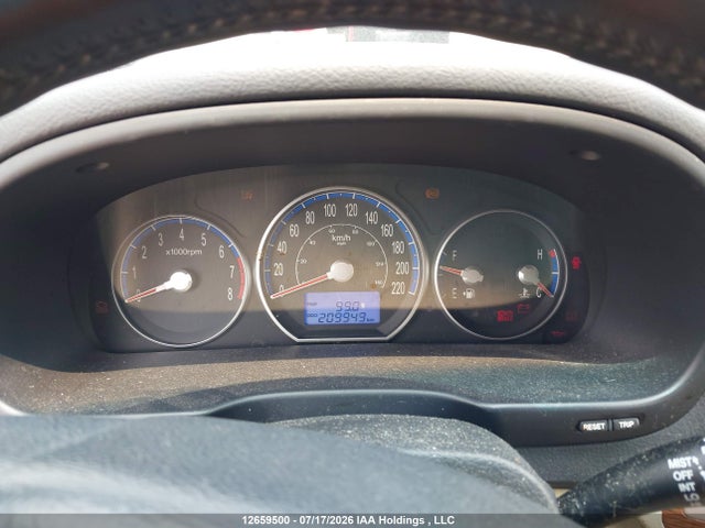 12659500 :رقم المزاد ، 5NMSH73E09H276032 vin ، 2009 Hyundai Santa Fe مزاد بيع