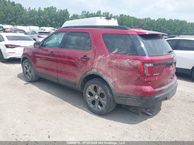12659518 :رقم المزاد ، 1FM5K8GT9JGB61546 vin ، 2018 Ford Explorer Sport مزاد بيع