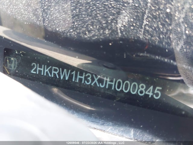 2018 Honda Cr-v Lx მანქანა იყიდება აუქციონზე, vin: 2HKRW1H3XJH000845, აუქციონის ნომერი: 12659546