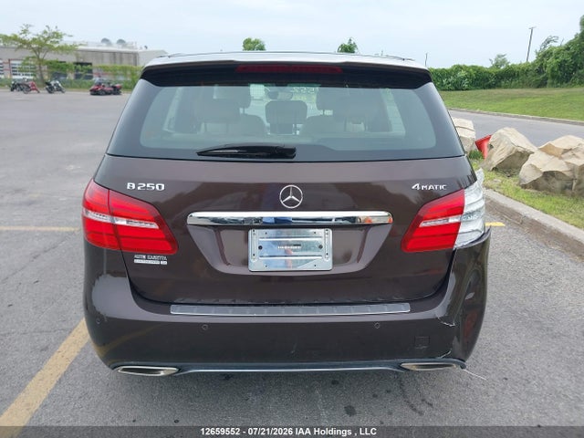2015 Mercedes-benz B 250 4matic მანქანა იყიდება აუქციონზე, vin: WDDMH4GB6FJ341243, აუქციონის ნომერი: 12659552