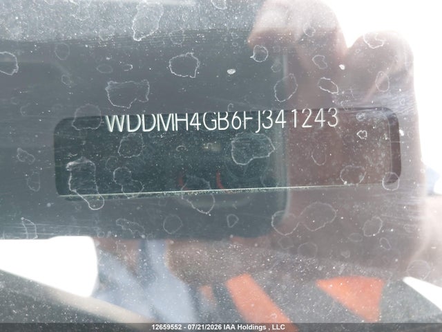 2015 Mercedes-benz B 250 4matic მანქანა იყიდება აუქციონზე, vin: WDDMH4GB6FJ341243, აუქციონის ნომერი: 12659552
