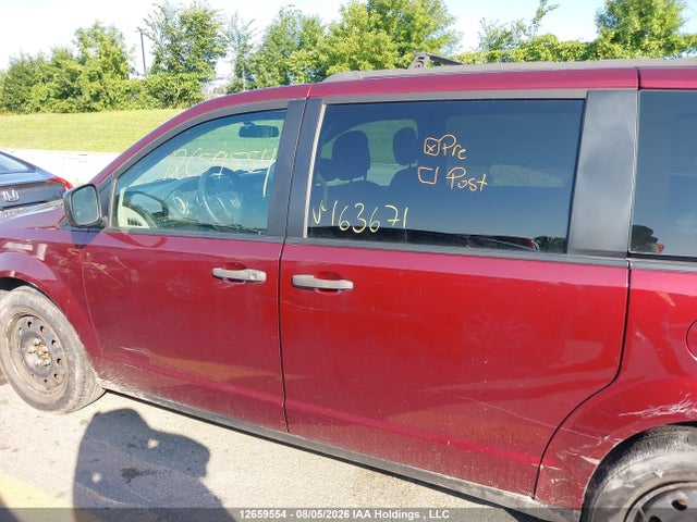 12659554 :رقم المزاد ، 2C4RDGBG7JR163671 vin ، 2018 Dodge Grand Caravan Cvp/sxt مزاد بيع