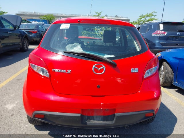2012 Mazda Mazda2 მანქანა იყიდება აუქციონზე, vin: JM1DE1KY8C0142547, აუქციონის ნომერი: 12648176