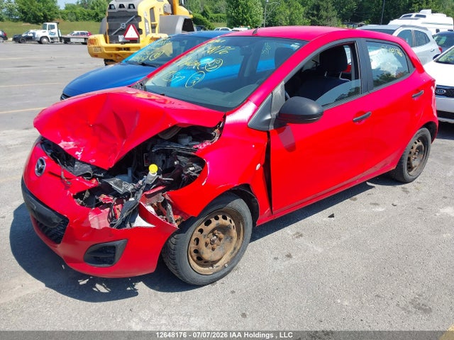 2012 Mazda Mazda2 მანქანა იყიდება აუქციონზე, vin: JM1DE1KY8C0142547, აუქციონის ნომერი: 12648176