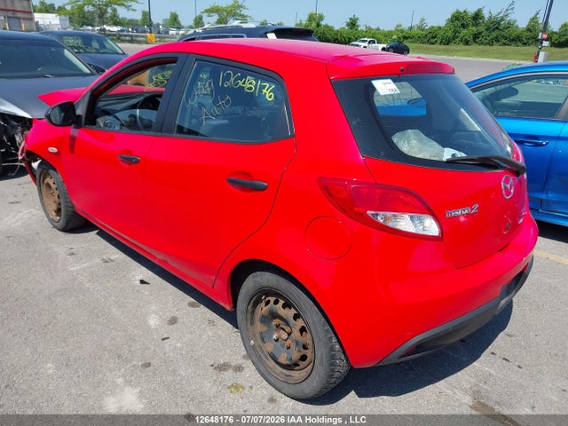 2012 Mazda Mazda2 მანქანა იყიდება აუქციონზე, vin: JM1DE1KY8C0142547, აუქციონის ნომერი: 12648176