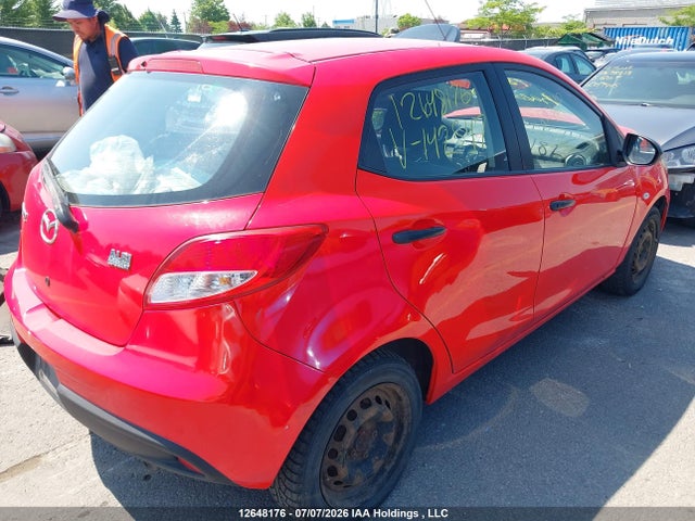 2012 Mazda Mazda2 მანქანა იყიდება აუქციონზე, vin: JM1DE1KY8C0142547, აუქციონის ნომერი: 12648176