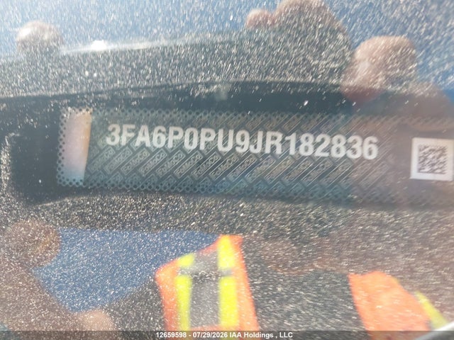 Aukcja sprzedaży 2018 Ford Fusion Energi Se Luxury, vin: 3FA6P0PU9JR182836, numer aukcji: 12659598