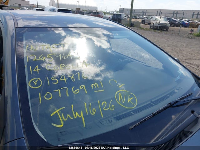 2T1BURHE1EC154876 Toyota Corolla L/le/le Pls/prm/s/s Pls