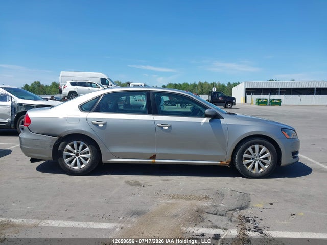 Auction sale of the 2013 Volkswagen Passat 2.5l Trendline, vin: 1VWAH7A35DC007820, lot number: 12659656